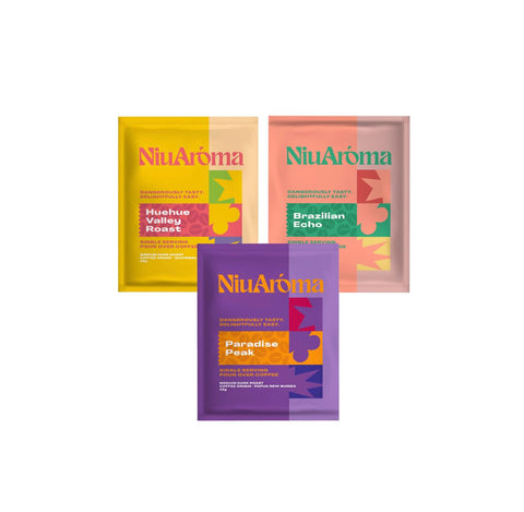 World Tour Coffee Collection: A Trio of Premium Flavors (Pack of 9)